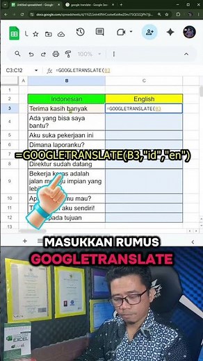 Automatic Translation Tricks in Google Sheets #googletranslate #googlesheets #googlesheetstutorial