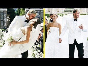 WWE Logan Paul Got Married To Nina Agdal | WWE Couples In Real Life 2025