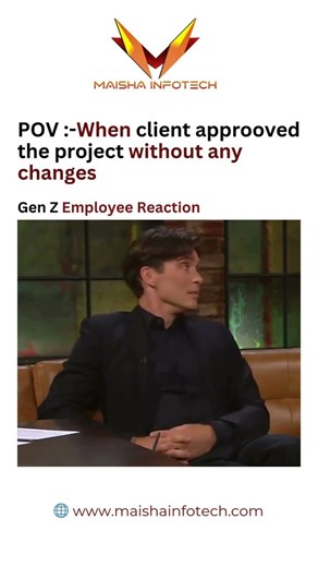 When Client Approves the Project Without Changes |Millennials vs Gen Z Reaction #explorepage #viral