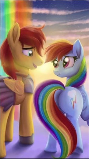 Rainbow Dash x Flash Magnus #mlp #shipping