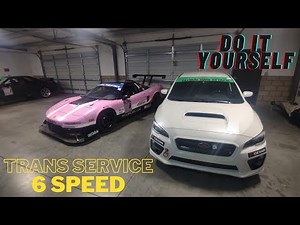 Subaru Service: 6 Speed Transmission Service & Differential Fluid Change