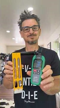 Sling psychrometer vs. digital temperature and humidity reader.