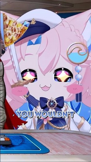 Whacking him with Pineapple Pizza Sword ⚔️🍕