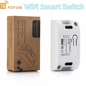 [Hot Item] RF WiFi Smart Switch 433MHz 10A RF Receiver Intelligent Remote Wireless Control for Smart Home