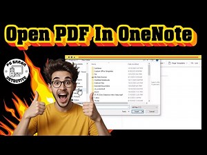 How To Open A PDF In OneNote | Quick & Easy Steps (2025)