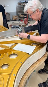 🎹 Today’s Piano-Making Process Precision is everything. Here, we’re marking the height of the bridge — a crucial step that ensures each string resonates perfectly across the soundboard. Every measurement is double-checked to deliver the Estonia sound the world knows and loves. 🔍 Watch closely — this is craftsmanship at its finest. #EstoniaPiano #PianoMaking #Craftsmanship #BridgeHeight #HandcraftedSound #EstoniaSound | Estonia Piano Factory