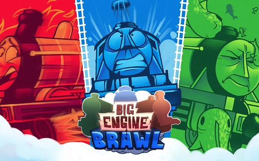 这惊人的质量！托马斯的超优质Mod BIG ENGINE BRAWL X FNF V1 全流程