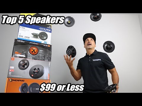 Best Budget Car Speakers Under $99 That Sound Amazing
