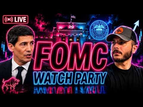 Bitcoin vs. The Fed: Live Analysis of FOMC Rate Decision!