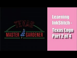 Learning InkStitch - SVG Logo Conversion Part 2 of 4 - Satin Text