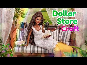 Dollar Store Cozy Doll Space | Easy Doll Room | Wood Pallet Furniture