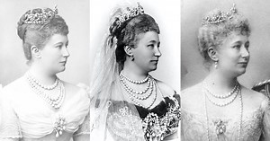 Prussian Diamond Scroll Tiara