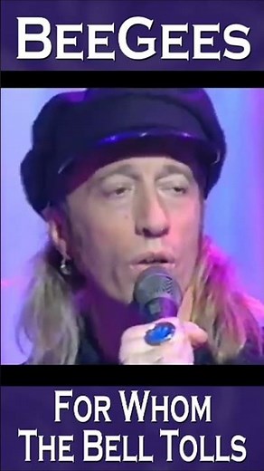 Bee Gees “For Whom The Bell Tolls” 1993 TV