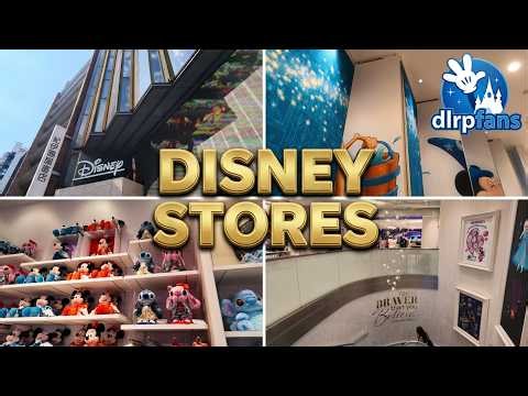 Visiting Every Disney Store in Tokyo City 2026