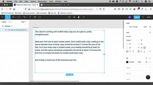 Responsive Body Copy
