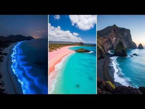 15 Most Unique Beaches on Earth | A Visual Journey to Nature’s Strangest Shores