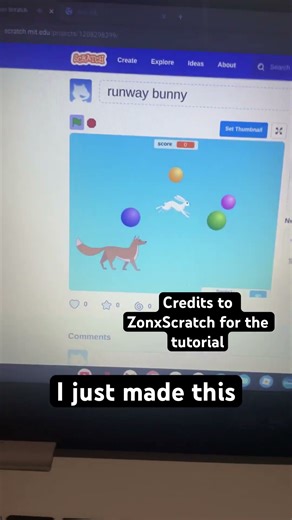 New game on scratch just made it credits to @ZonxScratch for the tutorial