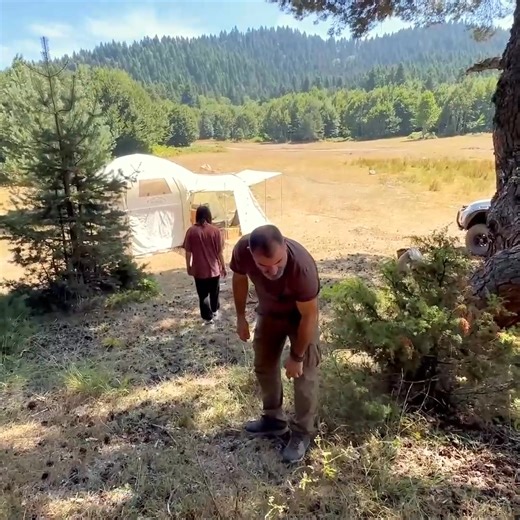 1M views · 10K reactions | Family Adventure in a 2-Bedroom Tent! ️‍‍‍ #FamilyCamping #TentLife #OutdoorAdventures #NatureLovers | Mountains Camping | Facebook