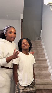 Getting son locs cut off after 15 months! Definitely a new look but he and I both love it so much 😍 Barber: @Aiden.Hollister #locjourney #cuttingmylocs #locstyles