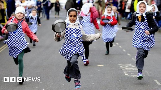 Olney: The town where a pancake race is a global event