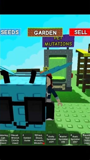 disco bee aku dapat mutasi.! 😱 #roblox #growagarden #gameviral