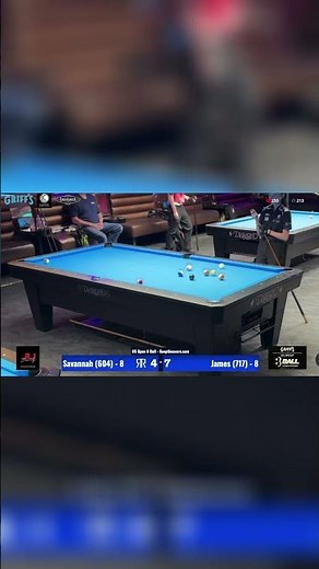 Shot of my run at US Open 8 Ball. Lucasi InFuzed shaft for the win! #shorts #billiards #poolplayer