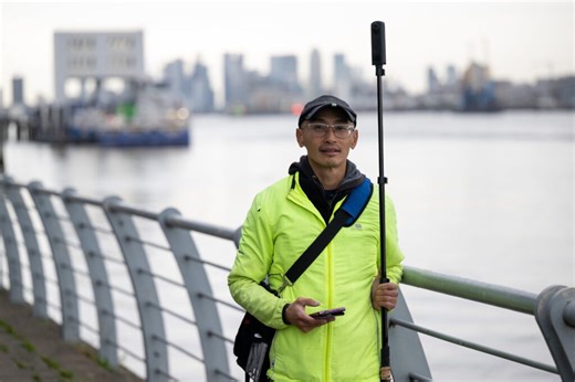 Meet the man mapping Britain for Google – on foot