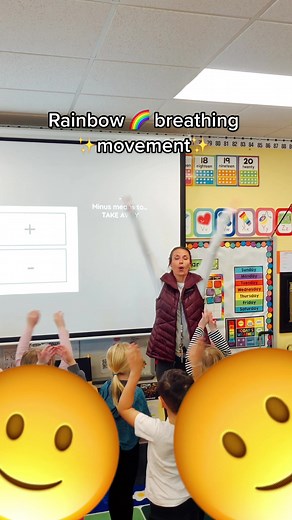 March Rainbow Breathing and Movement Activities for Kindergarten