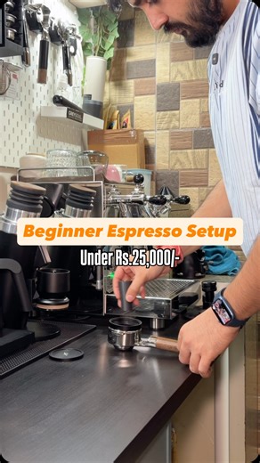 Sanchit Ranka | Coffee Gear Reviews & Brew Guides on Instagram: "The beginner espresso setup consists of 2 different approaches, these are the most efficient way to make good espresso at home and won’t say they will perform like the expensive machines but definitely will give you good results at home. Manual espresso maker route is generally preferred by people who value a bit more quality and want more control on parameters and don’t mind the longer workflow. It all is in the end the users choi