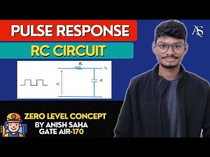 Pulse Input Response of first order RC Circuits || Complete Analysis Using 3 Methods