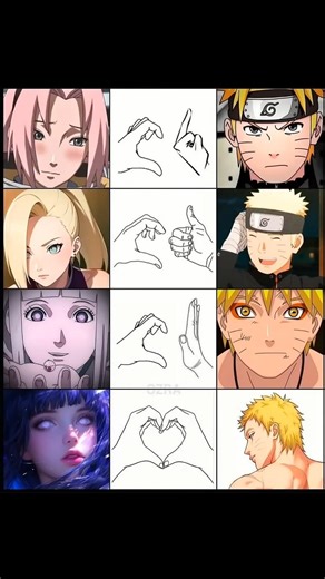 Naruto Love Story Through Hand Signs ❤️ | Emotional Anime Edit