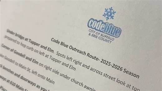 Code Blue offers people experiencing homelessness safety from cold