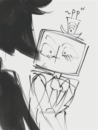 Hazbin Hotel Radio Static and Alastor x Vox Comic