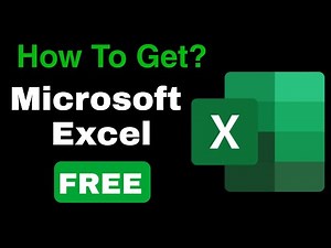How to Get Microsoft Excel for FREE (2023)