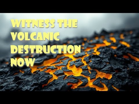 Witness the Volcanic Destruction Now