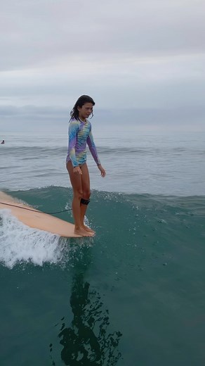 Hi 📷 I travel and shoot surfers on Instagram: "That morning, an 11-year-old girl caught everyone’s attention by performing the longest noseride we saw that day. It’s incredible to watch she demonstrate her skills with such confidence and grace. She balance perfectly on the nose of her board, I was holding my breath behind the camera, waiting in awe for her amazing trick to be completed. Congratulations on your first win in contest today and good luck on the next stages Ginger, u r awesome 🙌🏽 