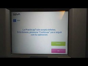 Como pagar una tarjeta de crédito en la practicaja de BBVA México.