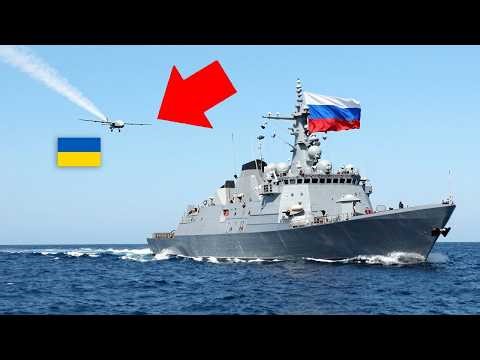 Ukrainian Drones STRIKE Russian Ship! Then This Happened...