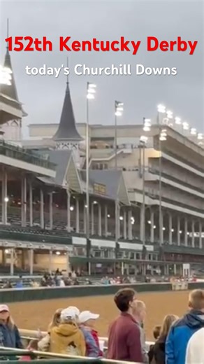 【ケンタッキーダービー】今日のチャーチルダウンズ競馬場！ケンタッキーダービーは日本時間5月3日午前7時57分発走！ #ケンタッキーダービー #kentuckyderby #競馬