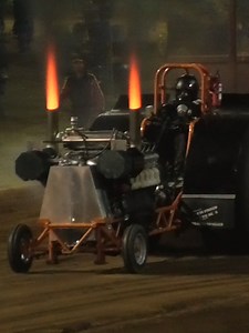 Rushin' Devil at the 2023 Quambatook Tractor Pull - Australian Championships