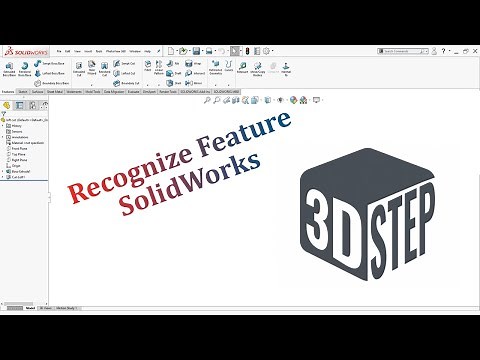 SolidWorks Tutorial | Recognize Feature