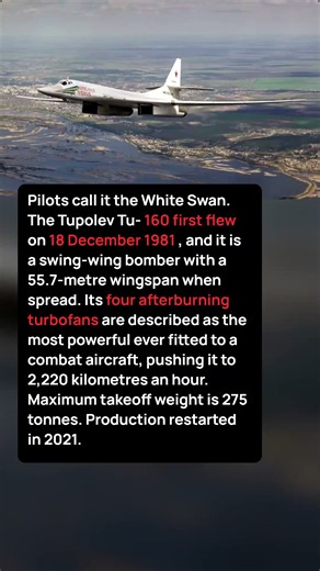 The Soviet Bomber Pilots Call the White Swan