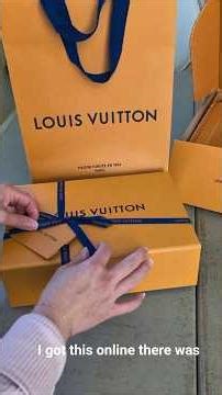 Unboxing my new Louis Vuitton denim SLG with me! Scored a denim piece off the App.