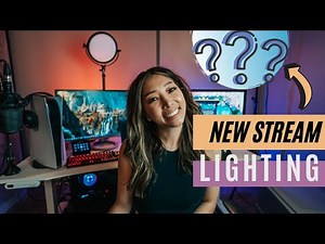 MY LIGHTING SET UP - ULTIMATE GVM STREAMING LIGHT for Twitch