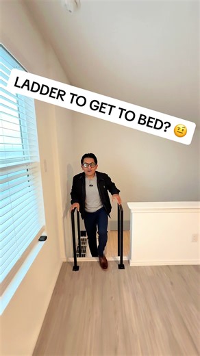 People are gonna HATE this house… but $900ish/month 😮‍💨 350 sqft. Ladder to the bed. $1 earnest money. Would you live here or absolutely not? 👀👇