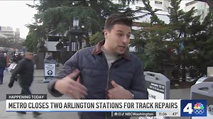1.5K views · 17 reactions | Two Metrorail stations will be closed over the holiday weekend, and shuttle bus service will be in place. News4’s Joseph Olmo timed how long your trip could take. “My moral of the story is: Add as much time as possible. Metro said it would take 30 minutes extra and it did.” | NBC Washington | Facebook