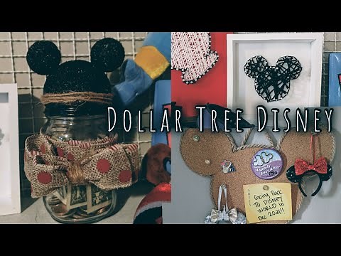 Dollar Tree Disney DIY | Disney Crafts | April 2021