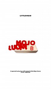 2.9K views · 22 reactions | 笠 Mojo Lucky Box — 999 THB Available in 4 options — Boy / Girl / Mom / Dad  Tomorrow (Dec26) 10:00 AM Line Shopping: @littlemojo #MojoLuckyBox #LittleMojo | Little Mojo | Facebook