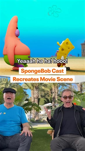 we have TOO much fun with the cast of The #SpongeBobMovie: Search for SquarePants 💛 | SpongeBob SquarePants