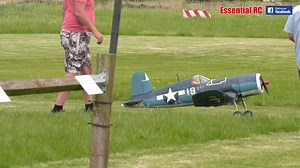 Super scale RC F4U Corsair flight | Essential RC